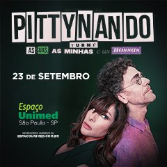 23/09/2022 Show de Pitty e Nando Reis em São Paulo [Espaço Unimed] 