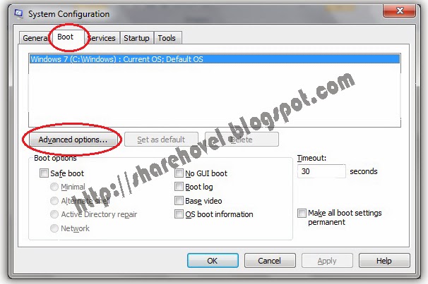 system configuration - tips cara mempercepat proses booting di windows 7