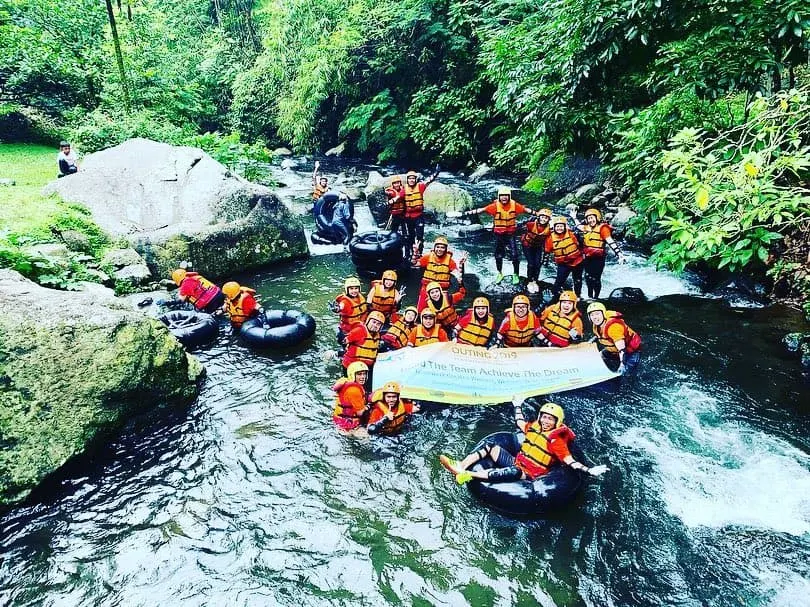 river tubing tanakita camping ground