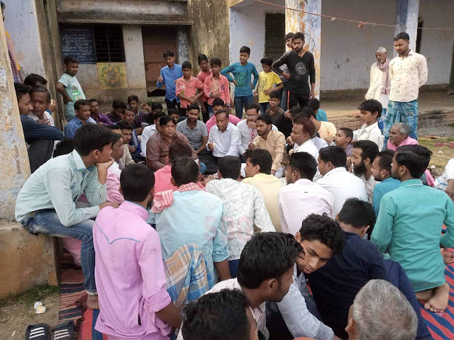 बोरियो के मैदान में जलसा के सफल संचालन के लिए नौजवानों की टोली तैयार