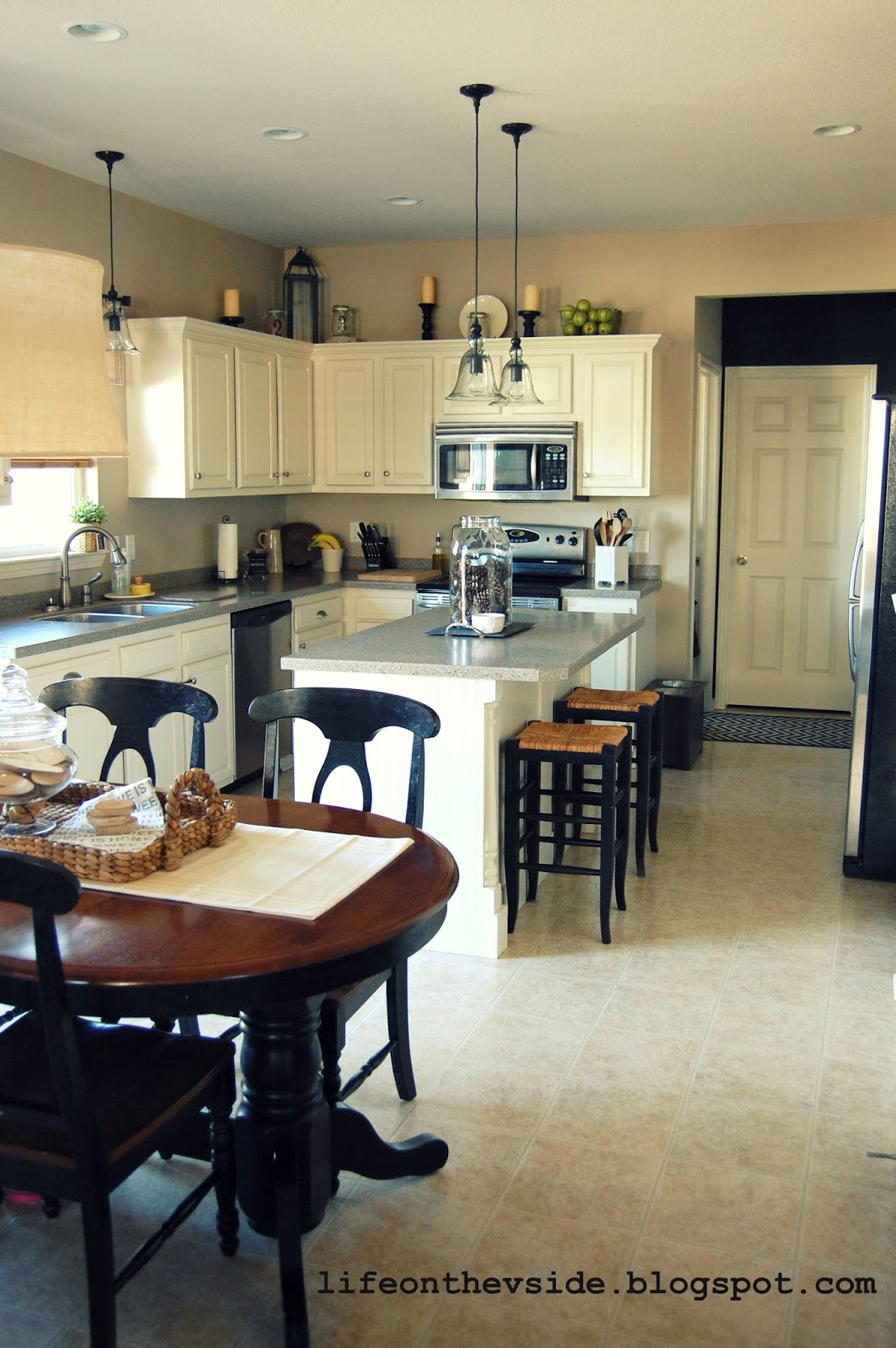On The V Side Painted Kitchen Cabinets Pros Cons