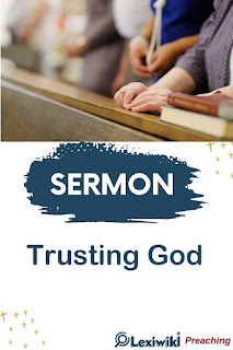 Sermon about Trusting God