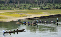 Canoeing at Chitwan National Park