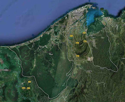 political map of brunei. map of runei. Google Maps