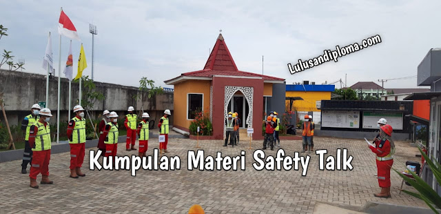 materi safety nindya karya