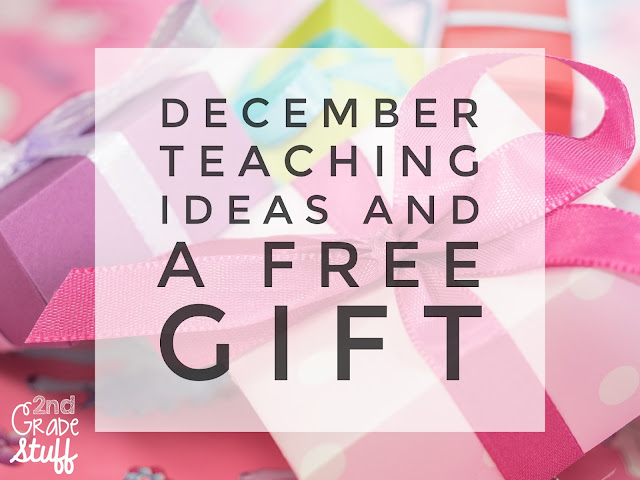 December teaching activities (writing, math, reading) and a FREE download!