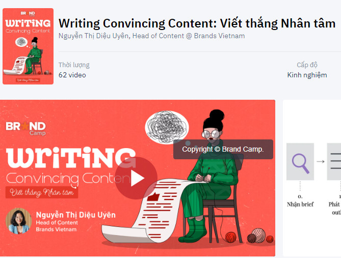 Share Khóa Học Writing Convincing Content Viết thắng Nhân tâm