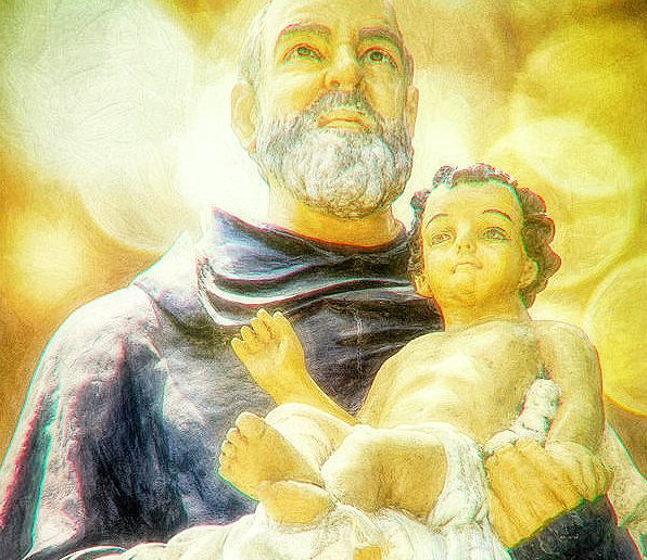 Páter Pio a Jezuliatko