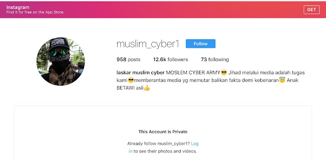 Akun Instagram @muslim_cyber1 Di Ringkus Polisi. Ini Penyebabnya!!