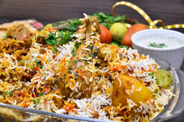 Ricetta: "Chicken Biryani", riso e pollo piccante