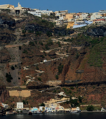 Jalan setapak Santorini, Yunani