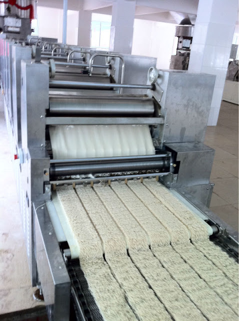 how instant noodles are produced and made?