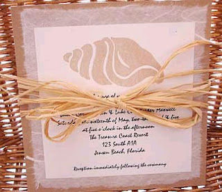 Invitations for Beach Weddings