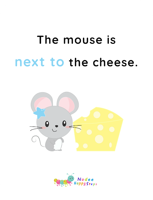 Prepositions for preschool & kindergarten - Where is the Mouse? - A Story for kids