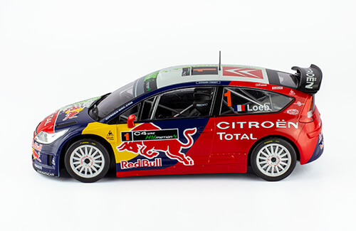 citroën c4 wrc hybrid 1:18 sebastien loeb