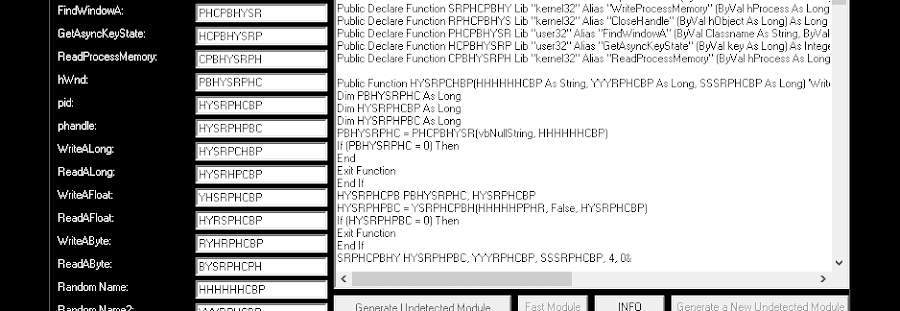 Undetected Module Maker