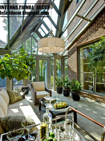 winter garden decorating ideas and trends, stone