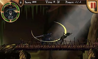 Screenshots of the Zorro Shadow of Vengeance for Android tablet, phone.