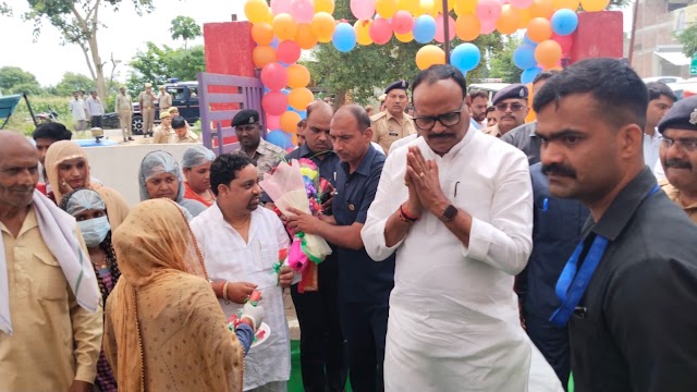 कन्नौज: उपमुख्यमंत्री ने सिकंदरपुर नगर पंचायत कान्हा गौशाला व नौली ग्राम पंचायत में अमृत सरोवर का किया निरीक्षण।