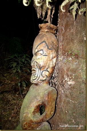 Maori statue