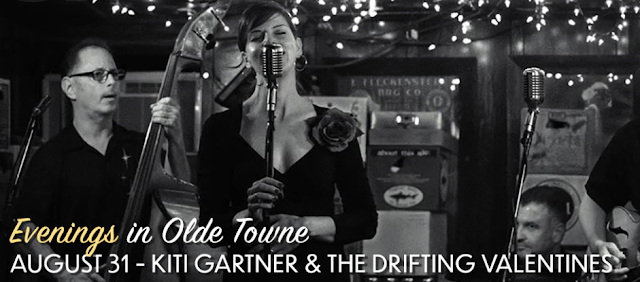 Evenings in Olde Towne Gaithersburg Concert Series Will Conclude with Western Swing ‘Kiti Gartner and the Drifting Valentines’ on Thursday, Aug. 31