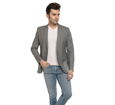 Fashion,Men's Grey Blazer,Grey Blazer Style,2025 Men's Fashion,Office Wear Men,Party Blazer,Blazer Buying Guide,Matty Fabric Blazer,Men's Formal Wear,Versatile Blazer,Blazers for men,