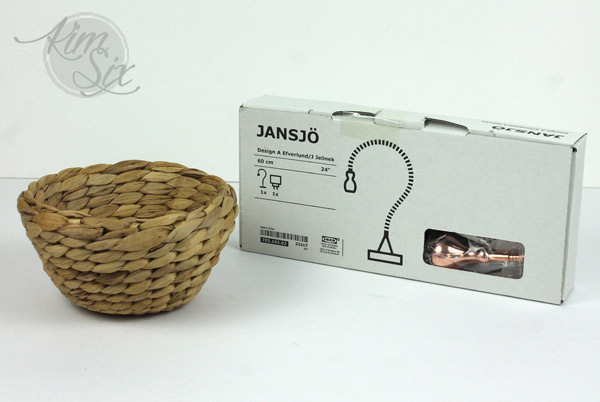 Ikea Jansjo hack with lamp shade