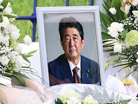 Japan honours Shinzo Abe with highest decoration.