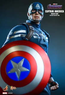 Action Figure 1/6 Captain America [ Stealth Suit ] [ Avengers: Endgame ], Hot Toys