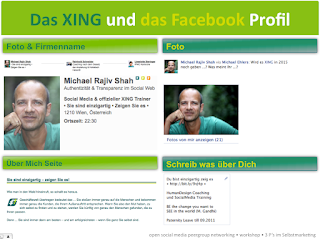 #osmp6 - Social Media Profile auf Facebook/Twitter/Xing - per Klick zum Workshop