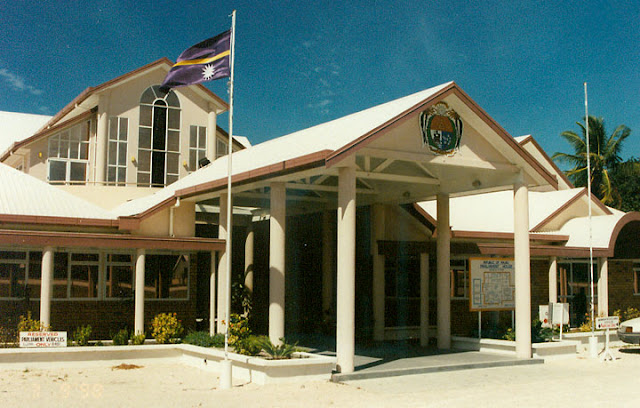 Gedung Parliament di Nauru