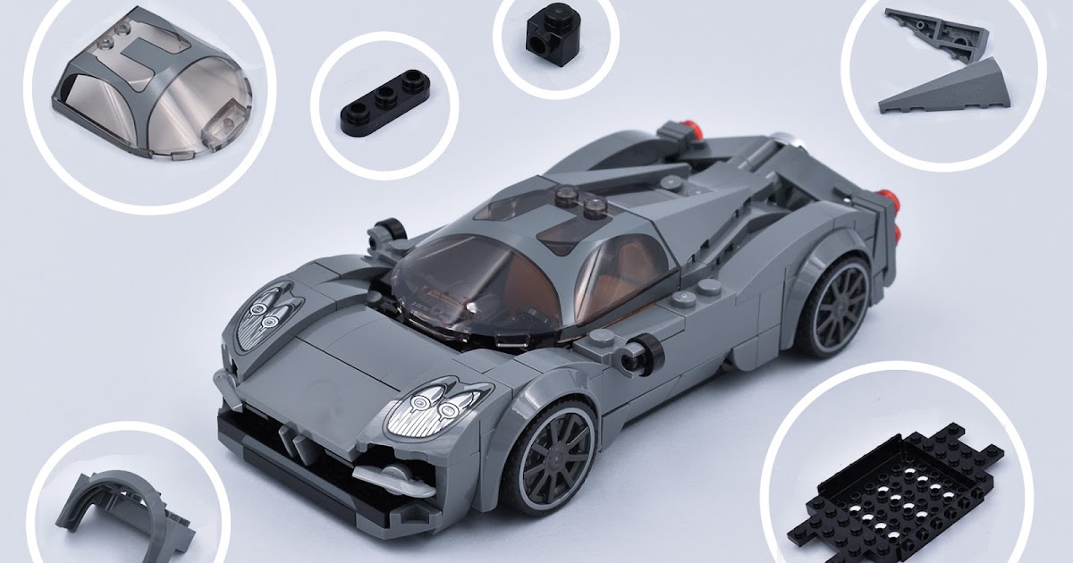 LEGO® Speed Champions review: 76915 Pagani Utopia  New Elementary: LEGO®  parts, sets and techniques