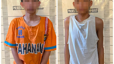 2 Remaja Ditangkap karena Membobol Warung di Kelurahan Panaragan Jaya
