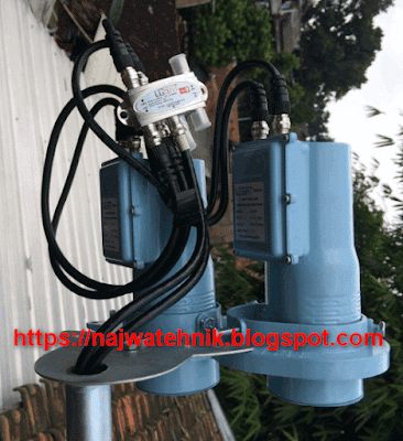 Cara Pasang 2 LNB 2 Receiver Untuk Pemula