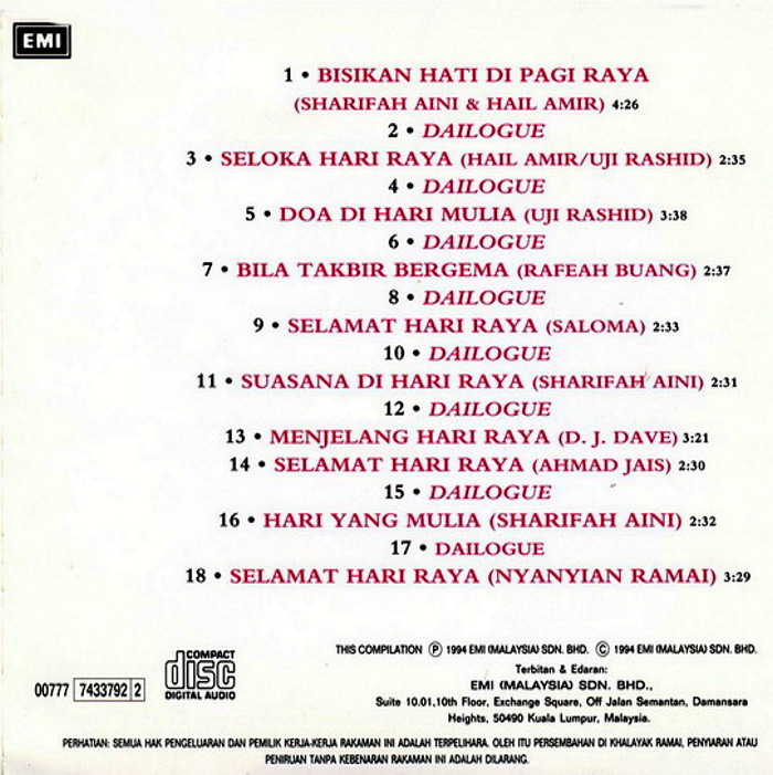 Album Lagu Pilihan Hari Raya