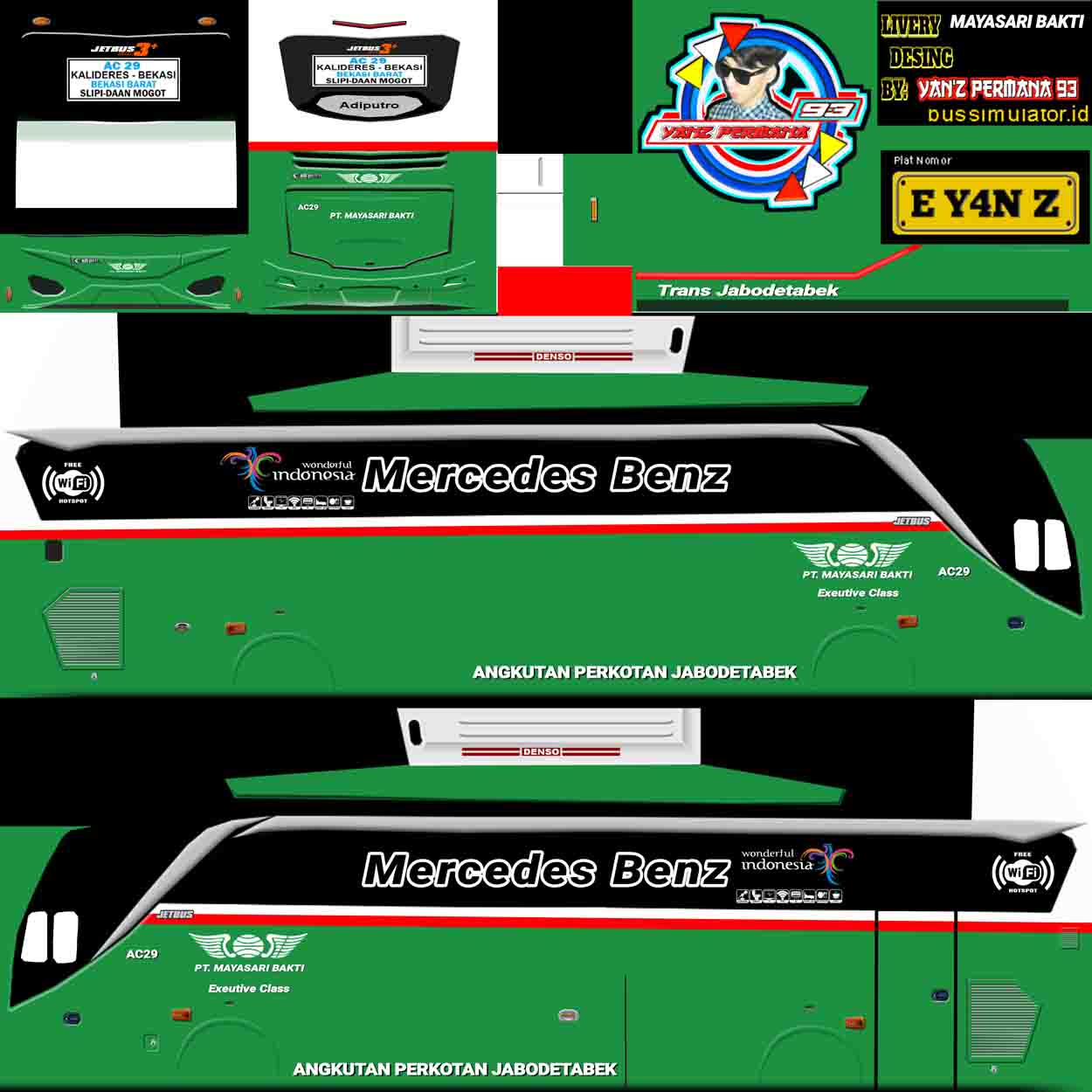 livery bussid mayasari bakti