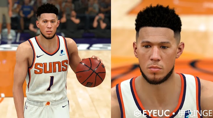 Devin Booker Cyberface by Igo Inge | NBA 2K22