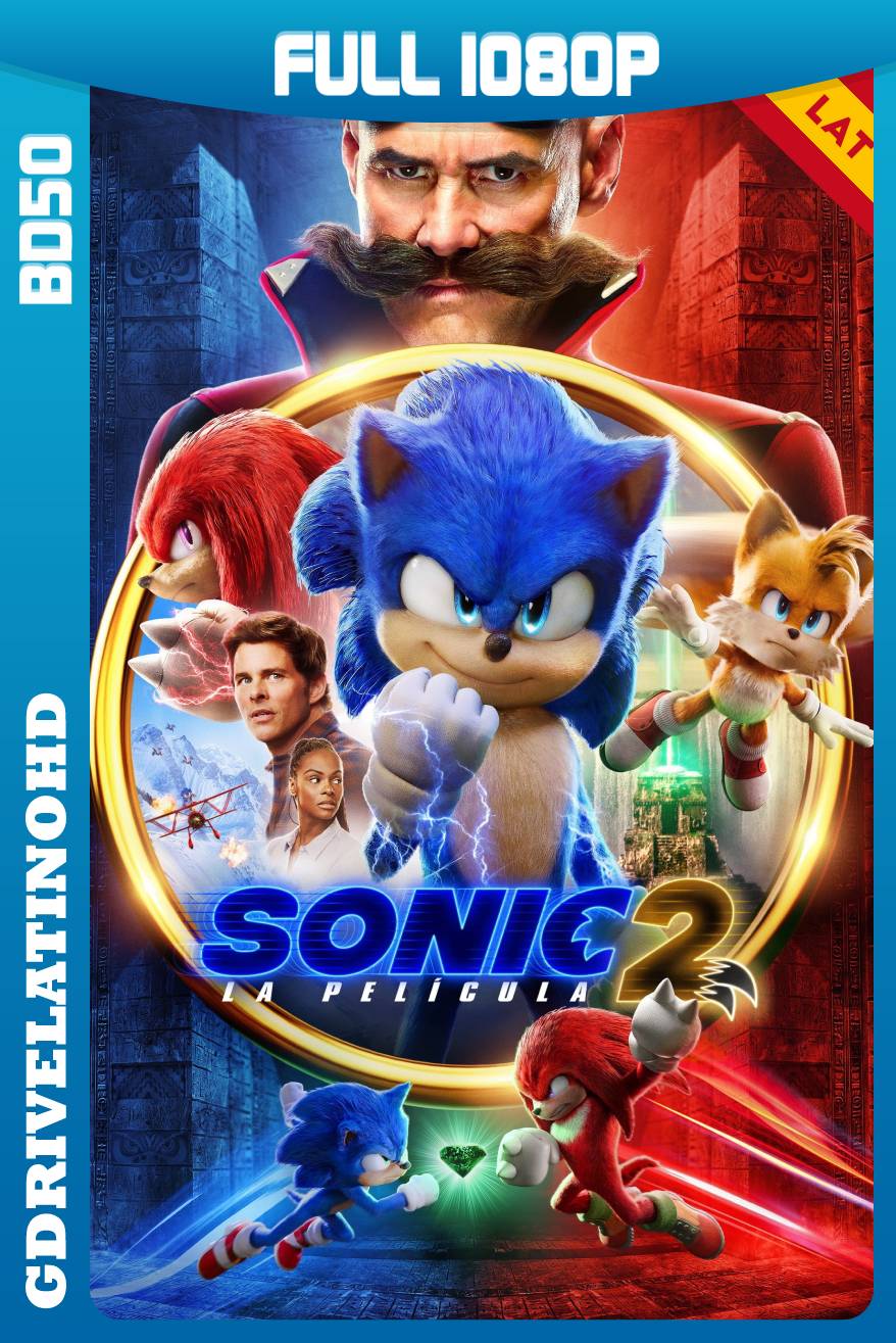 Sonic 2: La Pelicula (2022) BD50 1080p Latino-Ingles ISO