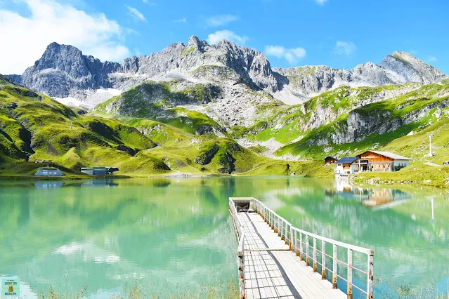 Lago Zürser See en Austria