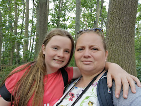 Mother and tween daughter