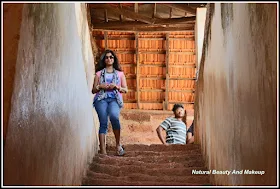 Down The Stairs...Aguada Fort. Things to do and see in candolim Goa