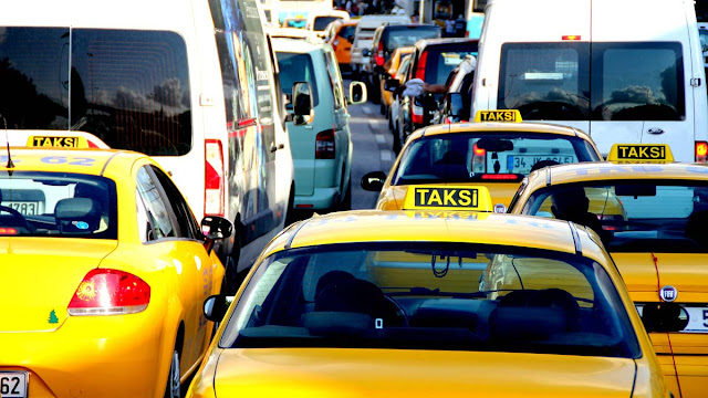 سيارة أجرة في إسطنبول