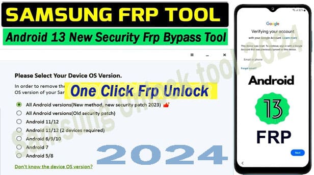 Samsung New Security Frp Bypass Tool 2024