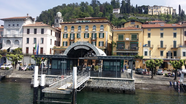 przystań w Bellagio nad jeziorem Como