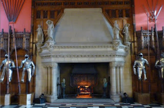 Greal Hall o Gran Salón del Castillo de Edimburgo.