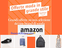 Logo Amazon Fashion Week giugno 2020 : sconti anche del 50% su abbigliamento, scarpe e accessori