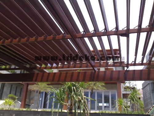 Atap Buka Tutup,atap carport, atap aluminium, atap canopy, canopy buka tutup, Atap sunlouvre ...