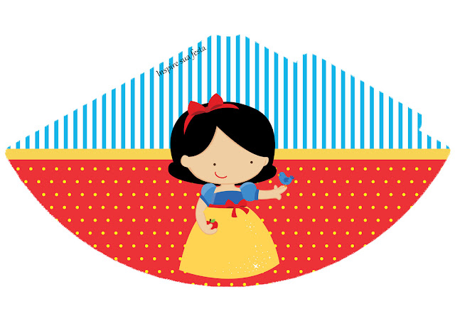 Snow White Kid: Free Printable Invitations.