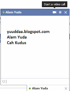Tips Mudah Mengaktifkan Video Call Facebook 2011