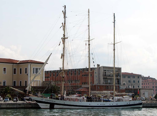 Pogoria training ship, Livorno